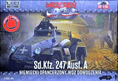 First To Fight FTF-72059 Sd.Kfz. 247 Ausf.A (incl. 2 fig.) 1/72