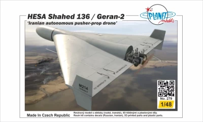Planet Models PLT279 HESA Shahed 136 / Geran-2 (resin kit) 1/48