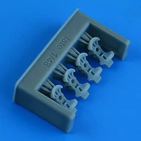 Quickboost 49156 German Luftwaffe WWII pedals - late 1/48