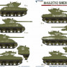 Colibri decals 35076 M4A2 Sherman (76) - in Red Army I 1/35