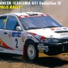 Hasegawa 20593 MITSUBISHI LANCER (CARISMA GT) Evolution IV "1997 ACROPOLIS RALLY" (Limited Edition) 1/24