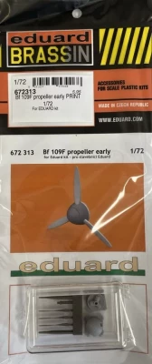 Eduard 672313 BRASSIN Bf 109F propeller early PRINT (EDU) 1/72