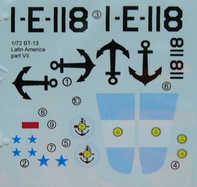 LF Model C7290 Decals Latin American Vibrators - Part VII. 1/72
