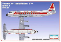 Восточный Экспресс 144138-4 Viscount 700 Capital Air (Limited Edition) 1/144