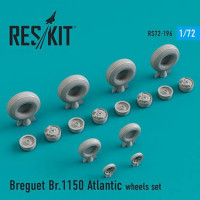 Reskit RS72-0196 Breguet Br.1150 Atlantic wheels (REV/MACH) 1/72
