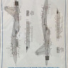 Eduard D48082 Su-27 stencils (ACAD/HOBBYB/GWH) 1/48