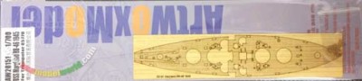 Artwox Model AW20151 USS Maryland BB-46 1945 For Trumpeter 05770 1:700