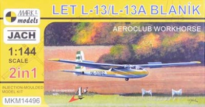 Mark 1 Models MKM-14496 LET L-13/L-13A Blan?k AEROCLUBS (2-in-1) 1/144