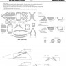New Ware NWA-M0666 1/72 Mask F-106A Delta Dart ADVANCED (MENG DS-006)