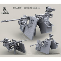 LiveResin LRE35051 M2 Browning .50 Caliber Machine Gun 1/35
