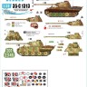 Star Decals 35-C1313 Windhund # 2. Panthers from Pz-Regiment 16 and Pz-Brigade 111 1/35