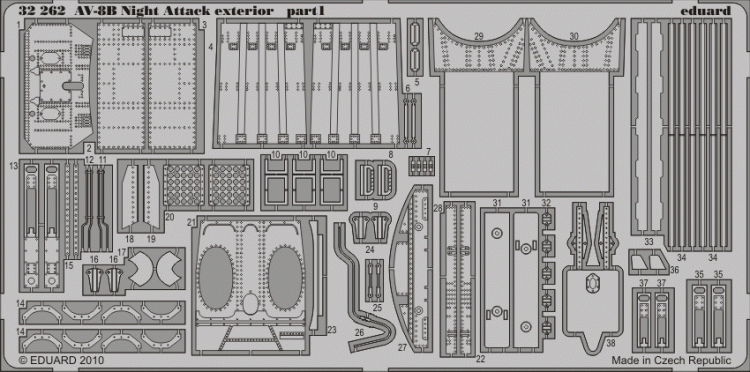Eduard 32262 AV-8B Night Attack exterior