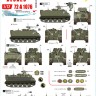Star Decals 72-A1076 Australia in Vietnam # 2.Aussie M113 APCs. M113A1, M125A1 and M577 Command Post 1/72