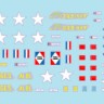 Star Decals 72-A1180 French M4A4 Sherman.French fighting vehicles in Africa # 5.1er RC, 2eme RCA. in 1943-44 1/72