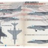 Print Scale C72463 AV-8B Harrier, Iraqoi Freedom I-VI (w.decal) 1/72