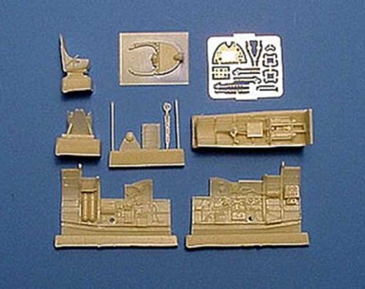 Aires 7078 Supermatine SPITFIRE Mk. I cockpit set 1/72