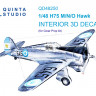 Quinta studio QD48250 H75 M/N/O Hawk (Clear Prop) 3D Декаль интерьера кабины 1/48