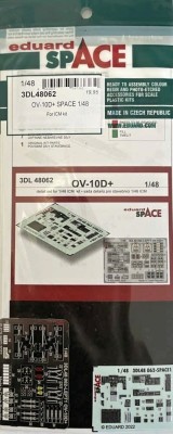 Eduard 3DL48062 OV-10D+ SPACE (ICM) 1/48