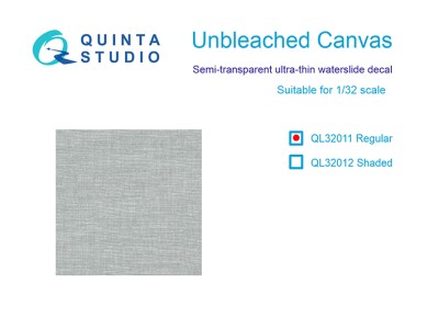 Quinta Studio QL32011 Небеленое полотно, обычное 1/32