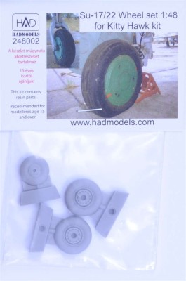 HAD R48002 Su-17/22 wheel set (KITTYH) 1/48