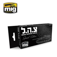 Ammo Mig 7163 Набор красок ВС Израиля