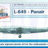 F-rsin Plastic FRP4062 Lockheed L-049/L-749 Constellation - Panair do Brasil - silk-screened/laser decals 1/144