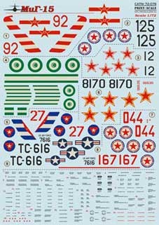 Print Scale 72-076 МиГ-15 1/72