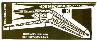 Tom's Modelworks 0144-19 Portland class aircraft crane 1/144