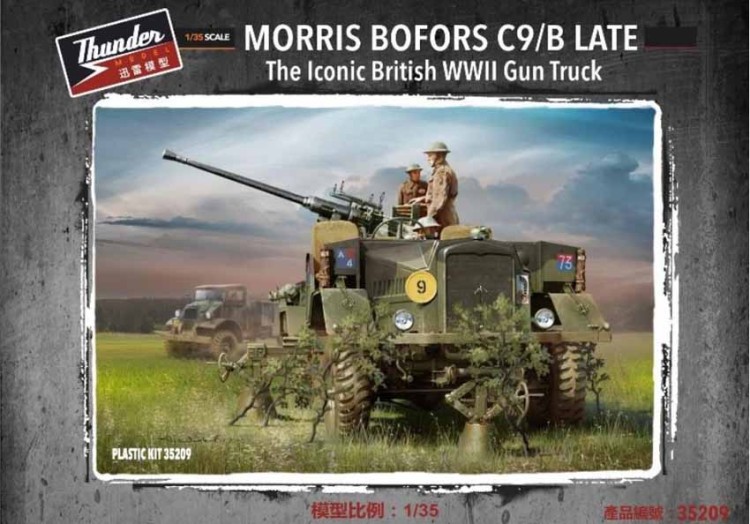 Thunder model TM35209 Morris C9/B Bofors Gun Truck 1/35