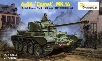 Vespid Models VS720002 A34 COMET Mk.IA 1:72