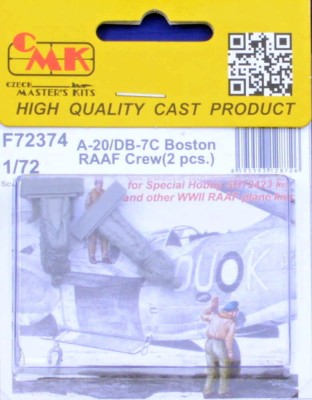 CMK F72374 A-20/DB-7C Boston RAAF Crew (2 fig.) 1/72