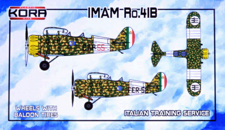 Kora Model KORPK72152 IMAM Ro.41B Italian Training Service 1/72