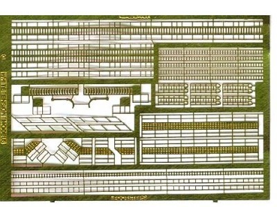 White Ensign Models PE 610 LADDERS and WALKWAYS 1/600