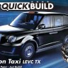 Airfix J6051 London Taxi LEVC TX QUICK BUILD No Glue! - No paint! - Just BUILD!