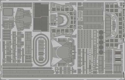 Eduard 53083 1/200 Фототравление для Bismarck part 4 - central area