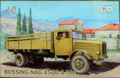 IBG Models 35013 Германский грузовик BUSSING NAG 4500A поздний 1/35