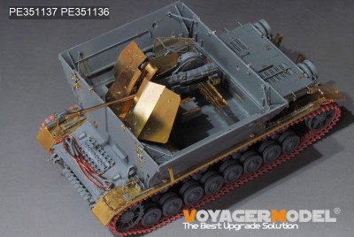Voyager Model PE351136 WWII German &quot;MOBELWAGEN&quot; Fenders (BORDER BT-007) 1/35