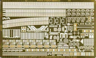 White Ensign Models PE 35094 BUCKLEY-CLASS DESTROYER ESCORT for the Trumpeter kit 1/350