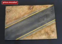 Plusmodel M-622 Display base Road in the desert 1/35