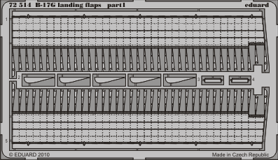 Eduard 72514 B-17G landing flaps