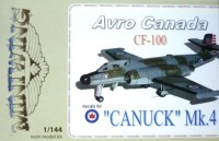 Miniwing MINI058 Avro-Canada CF-100 'CANUCK' Mk.4 1/144