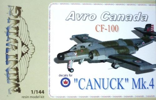Miniwing MINI058 Avro-Canada CF-100 'CANUCK' Mk.4 1/144