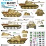 Star Decals 35-C1122 SS-Panthers # 6 Pz.Kpfw.V Ausf.D Panther D SS-LAH, Das Reich and H von Salza 1/35