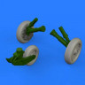 Eduard 648387 F-8 Crusader wheels 1/48