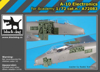 BlackDog A72083 A-10 electronics (ACAD) 1/72