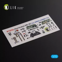 Reskit K72114 Hurricane Mk IIC Interior 3D (ARMA H.) 1/72