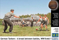 Master Box 35149 Солдаты German Tankers-A break between battles WW II era (MB) 1/35