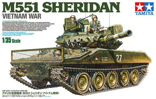 Tamiya 35365 M551 Sheridan Vietnam War 1/35