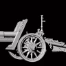 First To Fight 72123 Heavy infantry gun 15 cm sIG 33 wooden wheels 1/72
