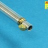 Aber 35L-120 105mm D1504 L/44 barrel with muzzle brake for Sherman M51 1/35